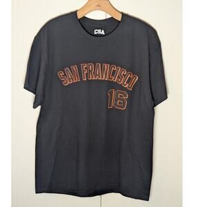 San Francisco Devers 16 Black Tshirt Large